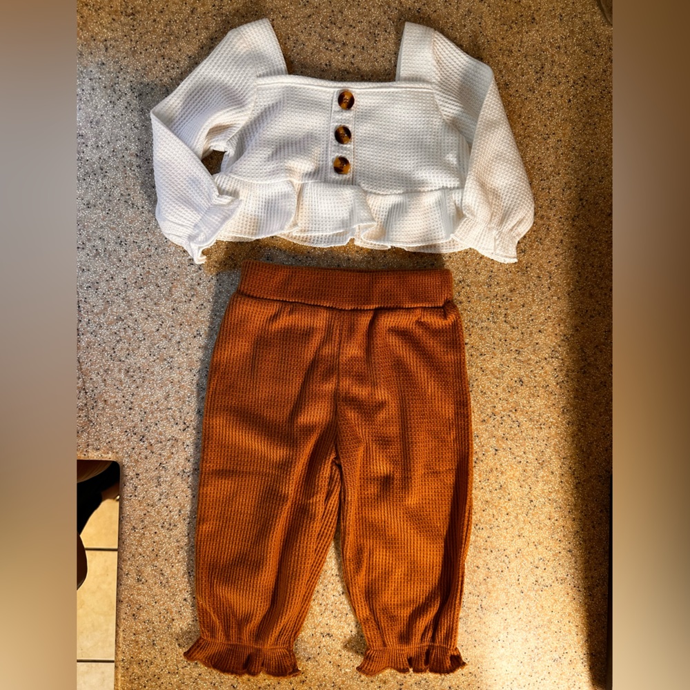 Baby Girl Matching Boho Outfit